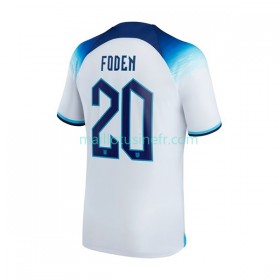 Maillot de Foot Angleterre Foden 20 Domicile Coupe du monde 2022